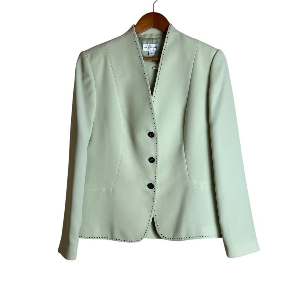Vanity Fair green blazer & tank 2 piece‎ set